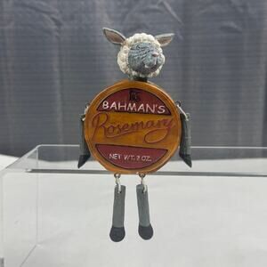 WMG Bahman's Rosemary Shelf Sitter Sheep Vintage Resin Figurine